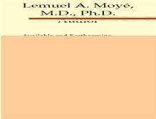 Tablet Screenshot of lemuelmoye.com